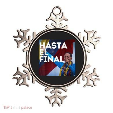 Hasta El Final Maria Corina Venezuela Libre Ornament