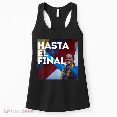 Hasta El Final Maria Corina Venezuela Libre Women's Tank Top