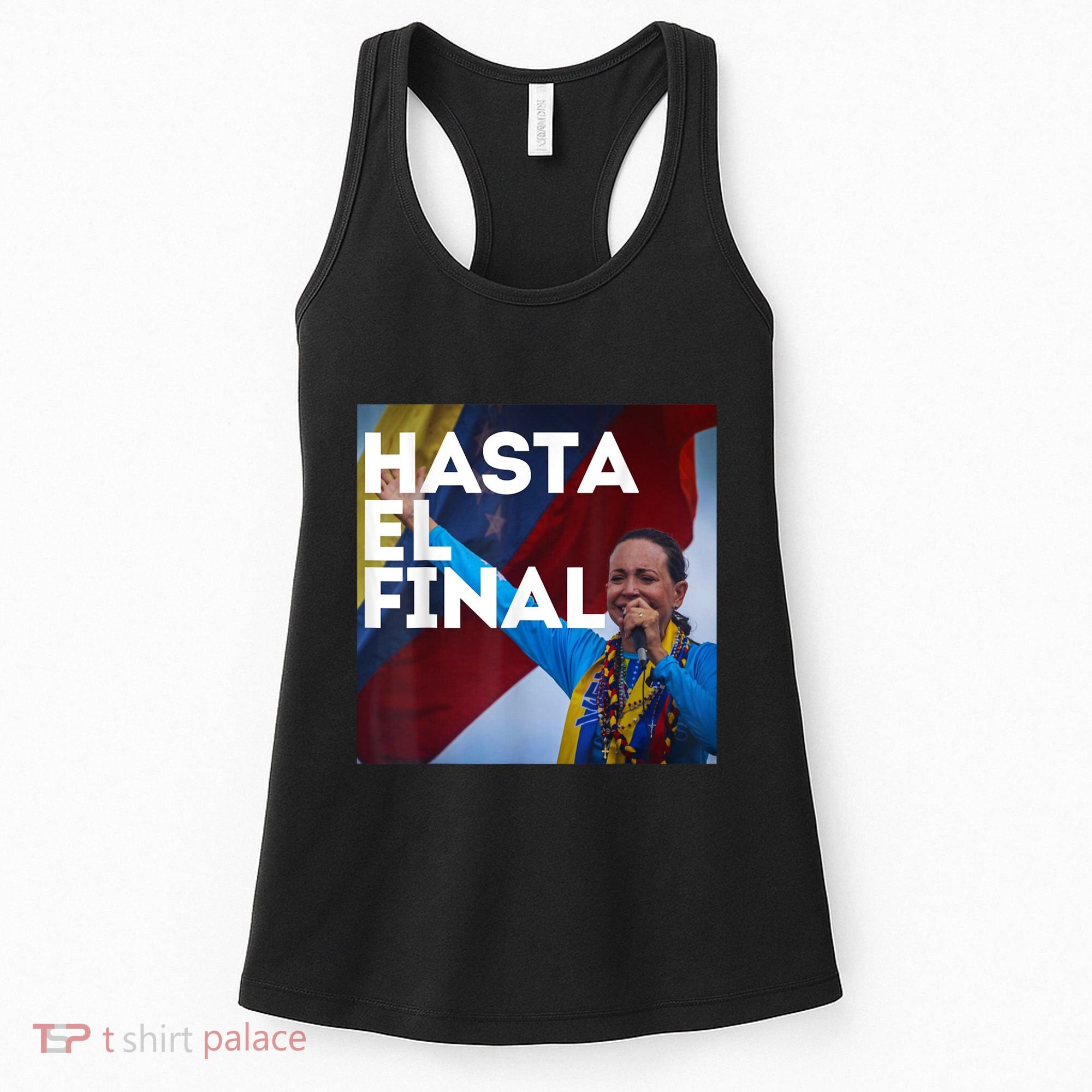 Hasta El Final Maria Corina Venezuela Libre Women's Tank Top