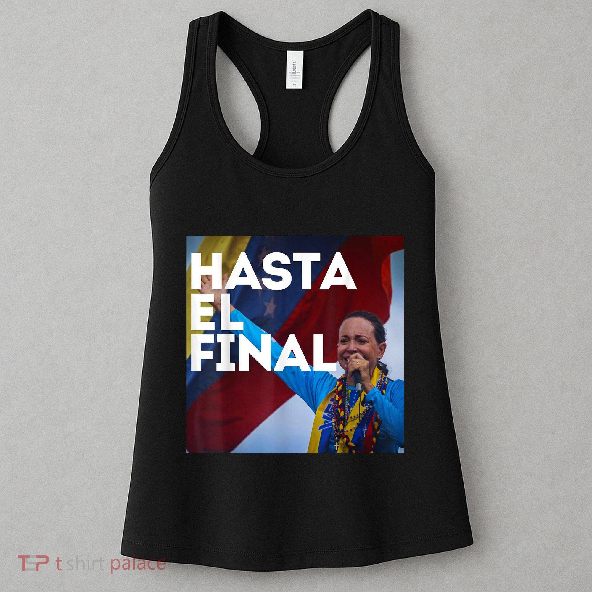 Hasta El Final Maria Corina Venezuela Libre Women's Tank Top