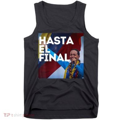 Hasta El Final Maria Corina Venezuela Libre Tank Top