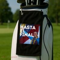 Hasta El Final Maria Corina Venezuela Libre Golf Towel thumb 2