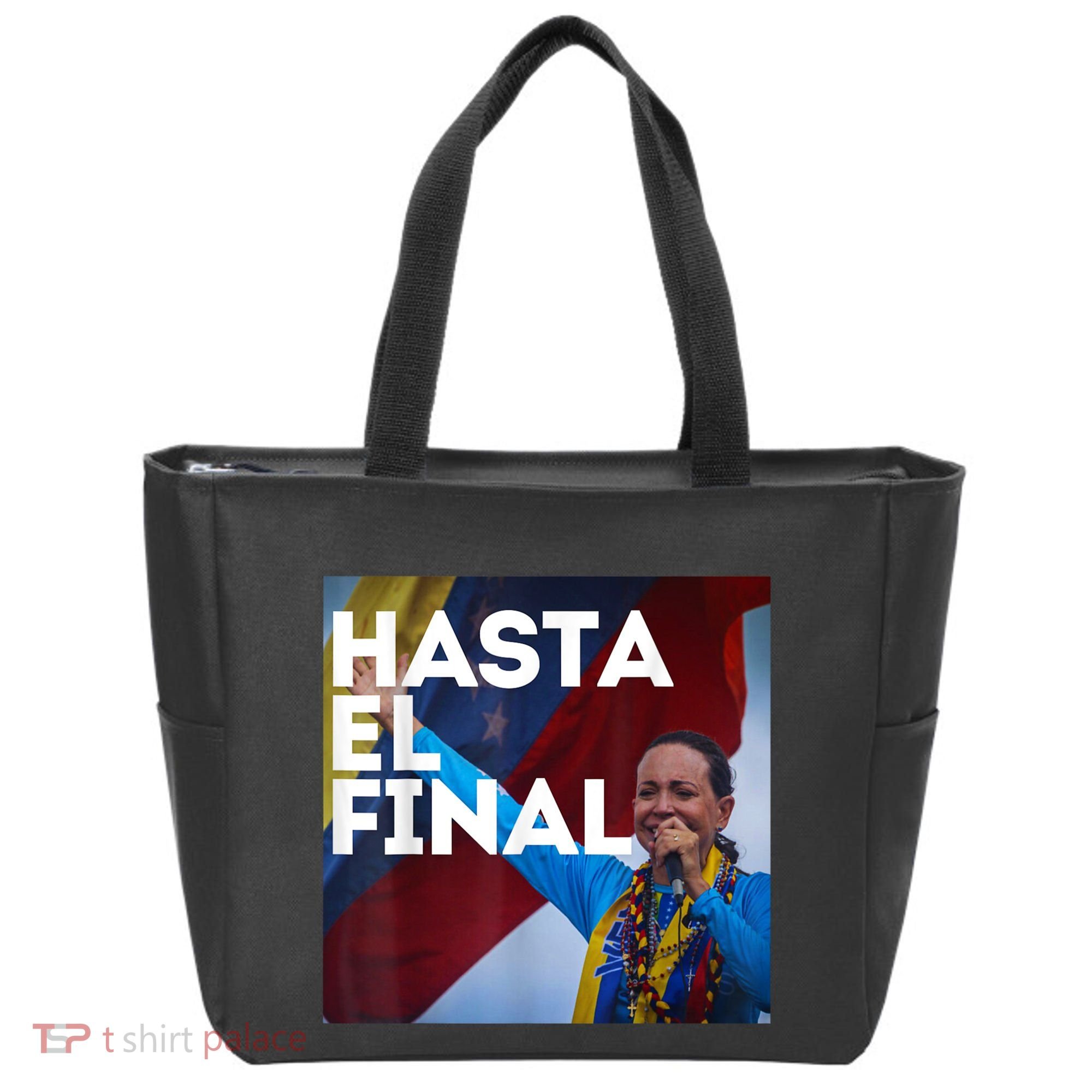Hasta El Final Maria Corina Venezuela Libre Tote Bag