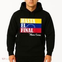 Hasta El Final Maria Corina Venezuela Libre Flag Hoodie thumb 2