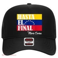 Hasta El Final Maria Corina Venezuela Libre Flag Hat thumb 0