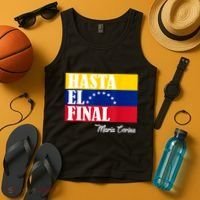 Hasta El Final Maria Corina Venezuela Libre Flag Tank Top thumb 4