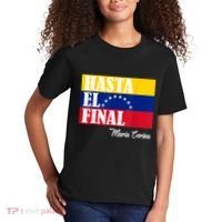 Hasta El Final Maria Corina Venezuela Libre Flag Kids T-Shirt thumb 2