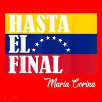 Hasta El Final Maria Corina Venezuela Libre Flag Santa Hat thumb 1