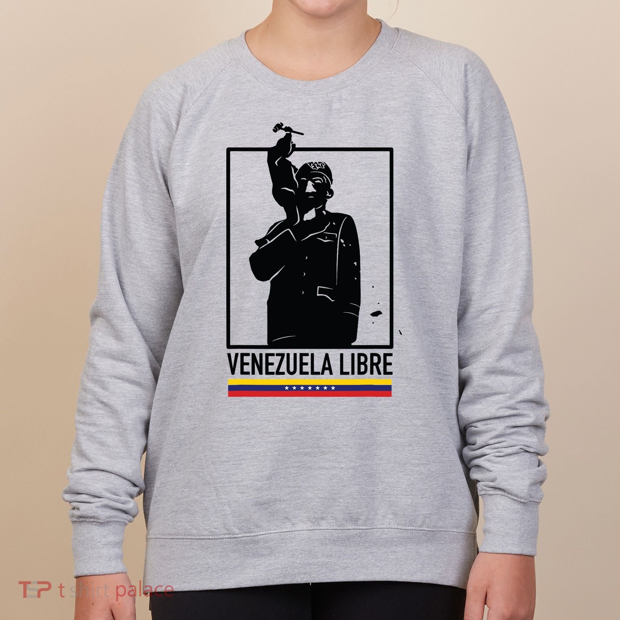 Hasta El Final Abajo Cadenas Venezuela Libre Women's Sweatshirt