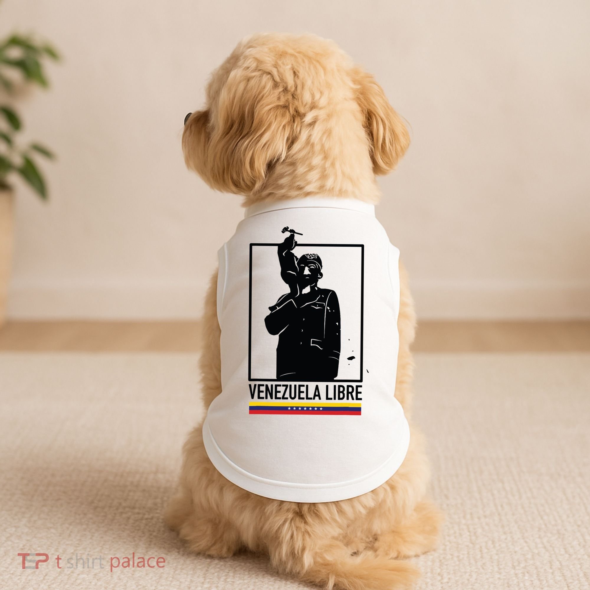 Hasta El Final Abajo Cadenas Venezuela Libre Doggie Tank