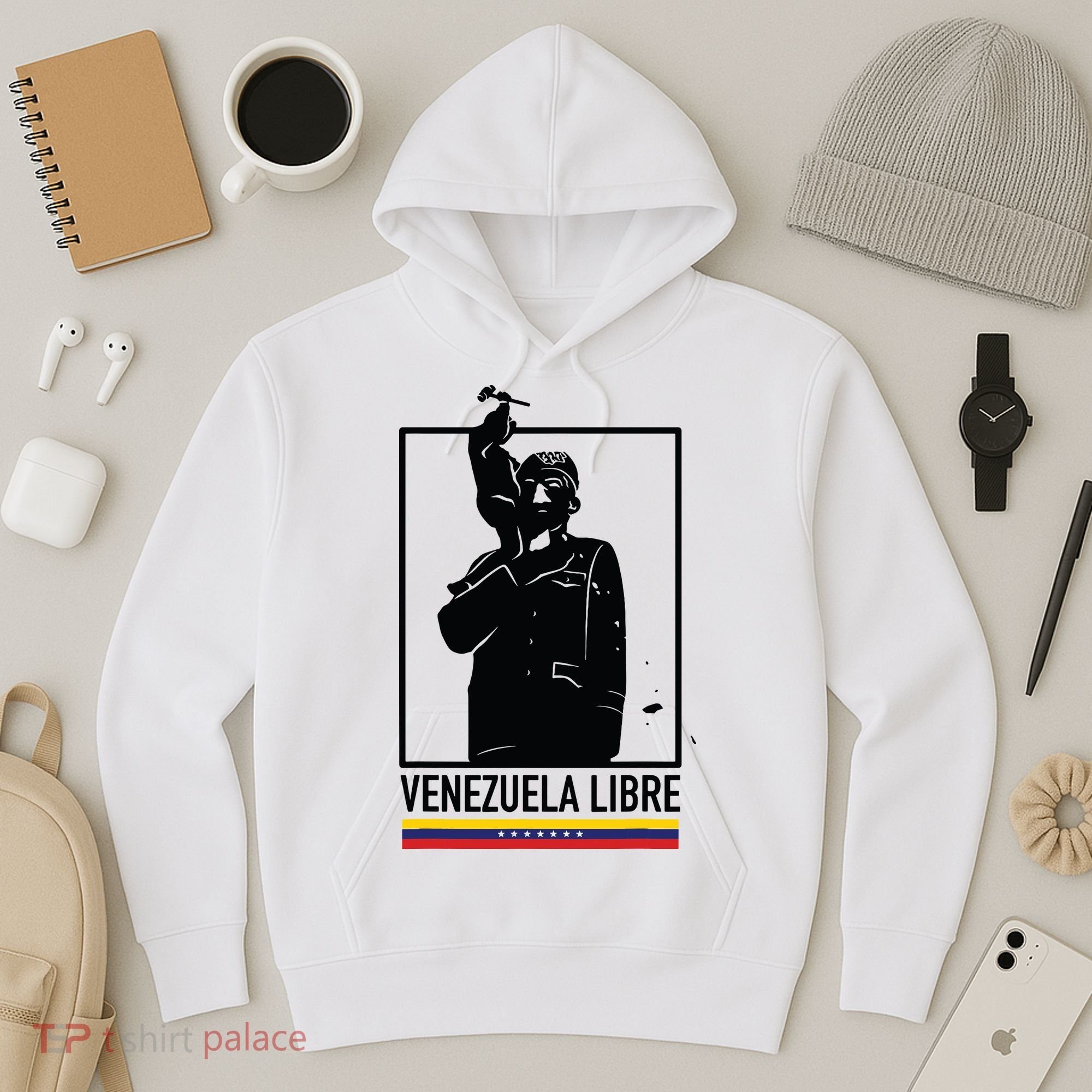Hasta El Final Abajo Cadenas Venezuela Libre Hoodie