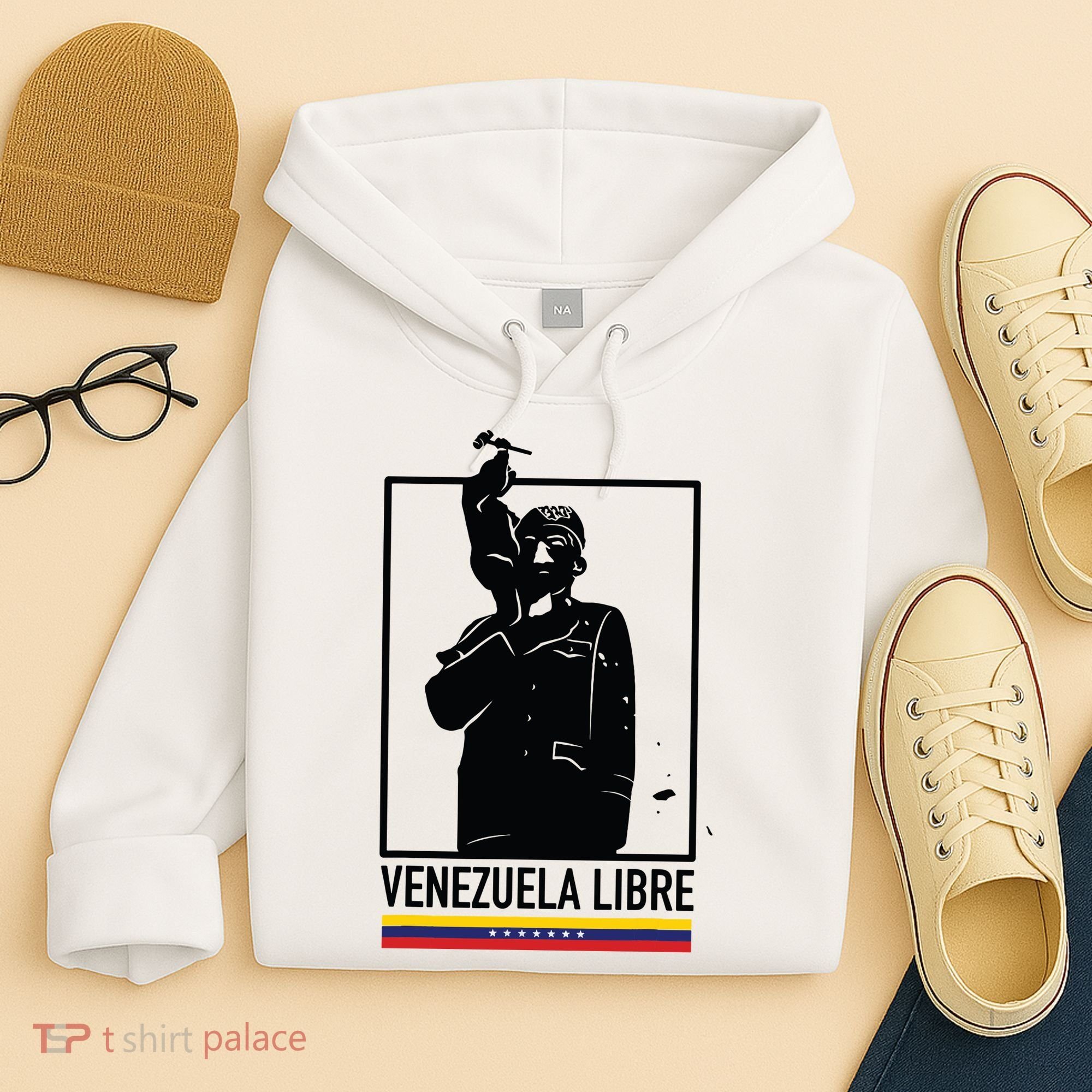 Hasta El Final Abajo Cadenas Venezuela Libre Hoodie