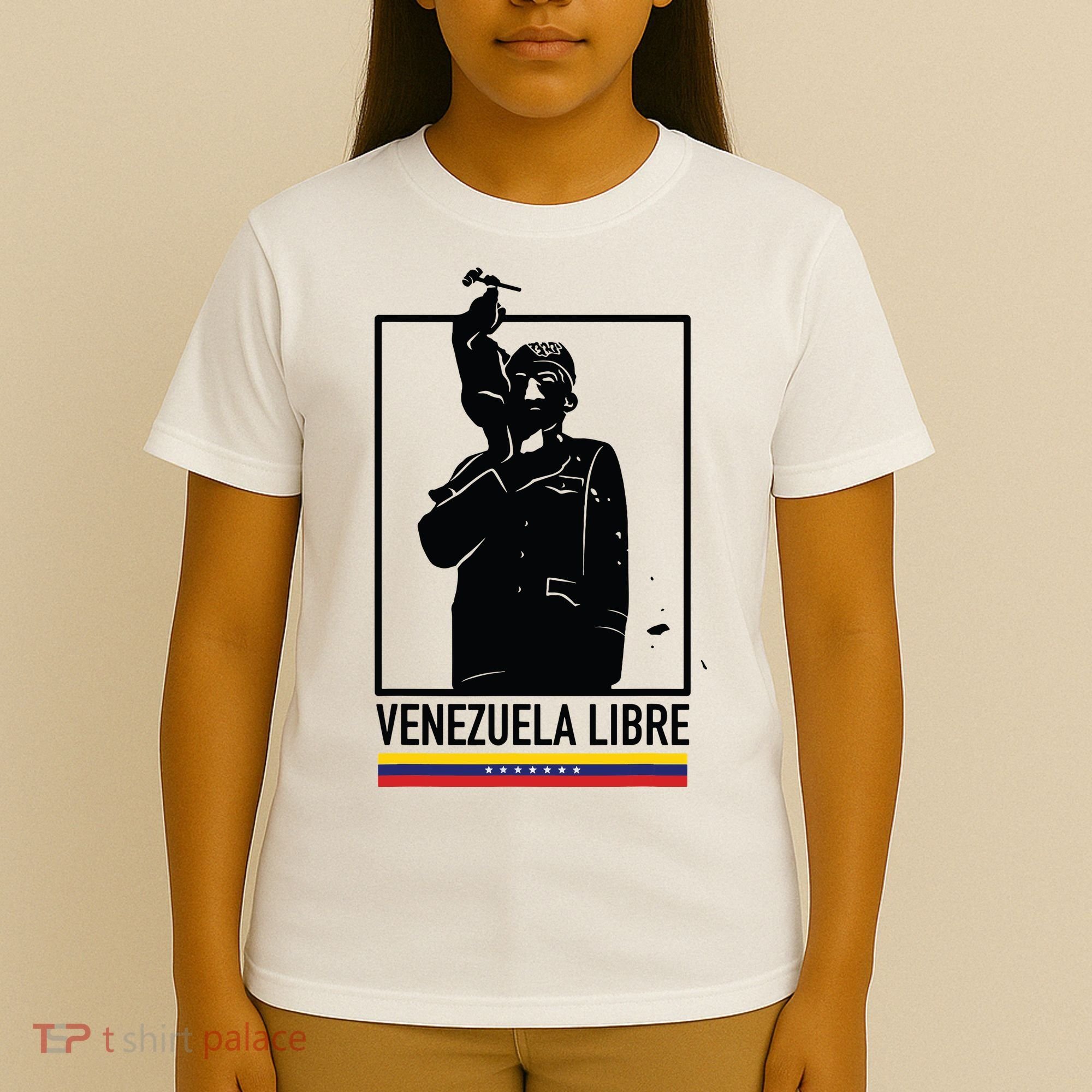 Hasta El Final Abajo Cadenas Venezuela Libre T-Shirt