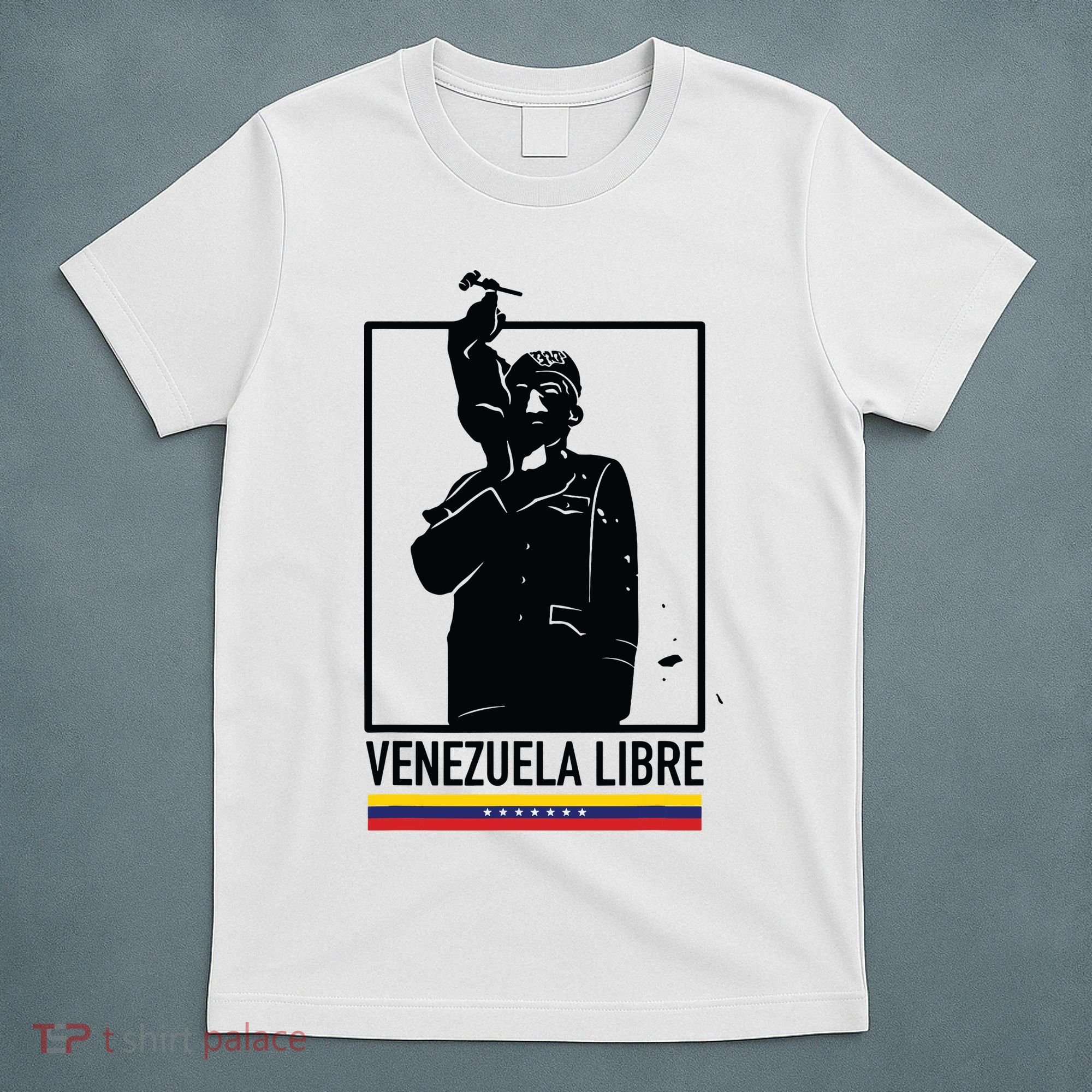 Hasta El Final Abajo Cadenas Venezuela Libre T-Shirt