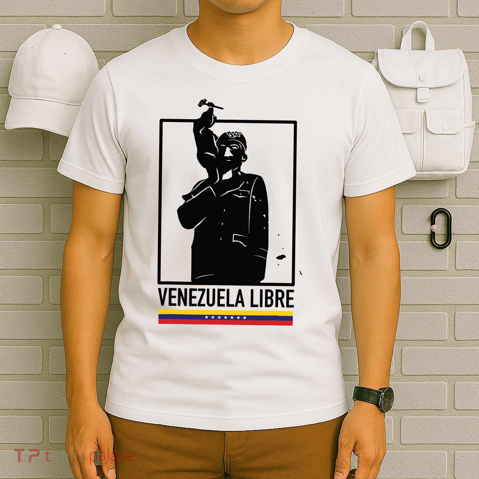 Hasta El Final Abajo Cadenas Venezuela Libre T-Shirt
