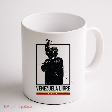 Hasta El Final Abajo Cadenas Venezuela Libre Coffee Mug back