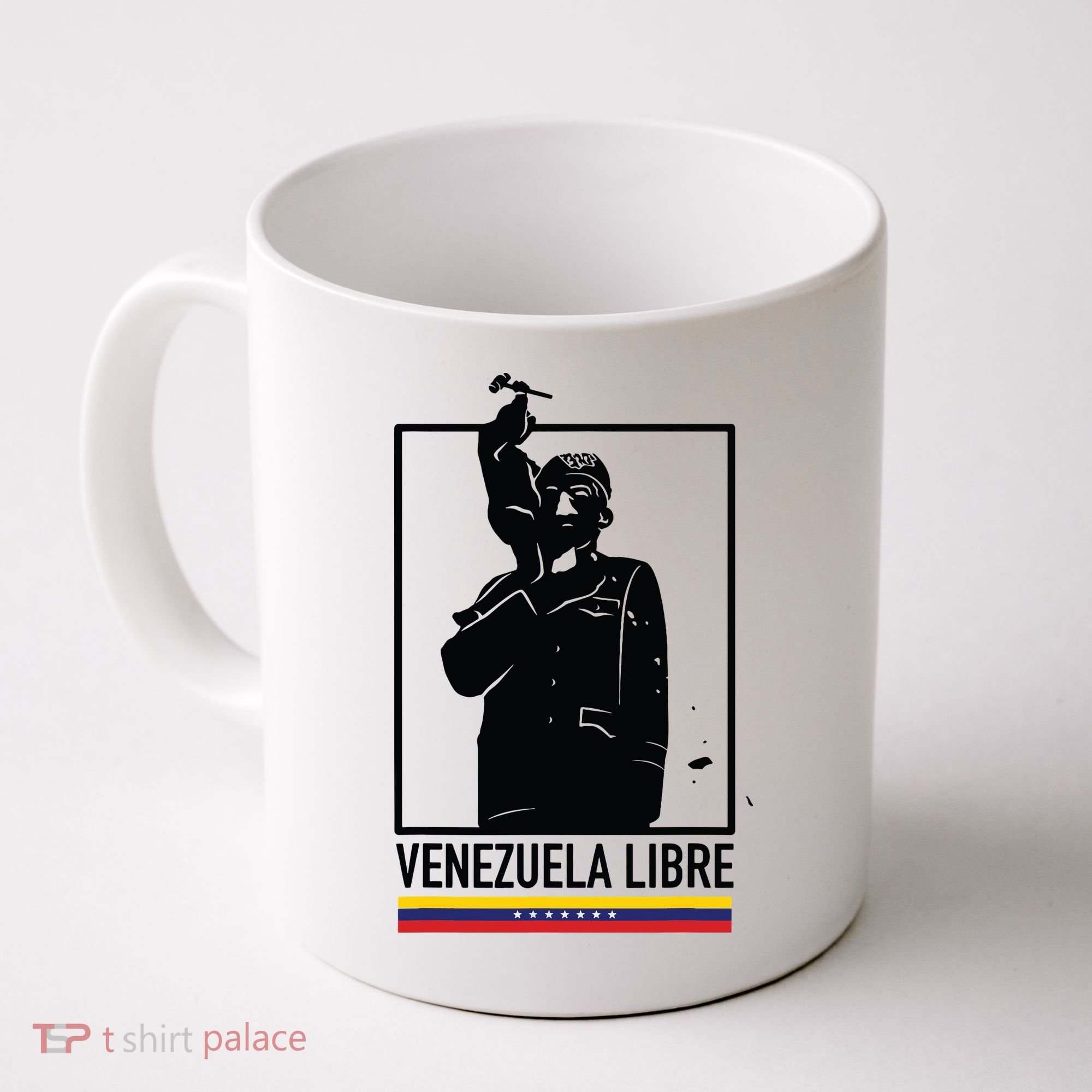 Hasta El Final Abajo Cadenas Venezuela Libre Coffee Mug