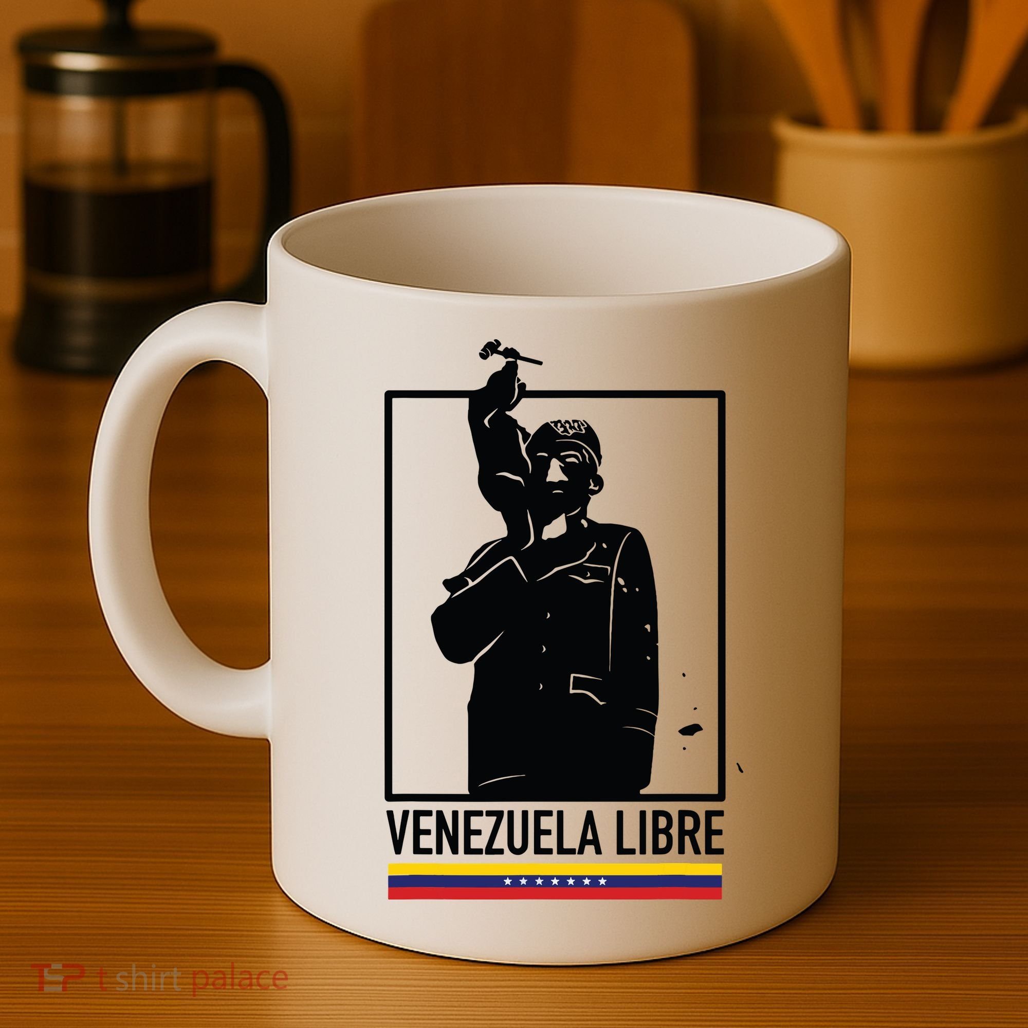 Hasta El Final Abajo Cadenas Venezuela Libre Coffee Mug