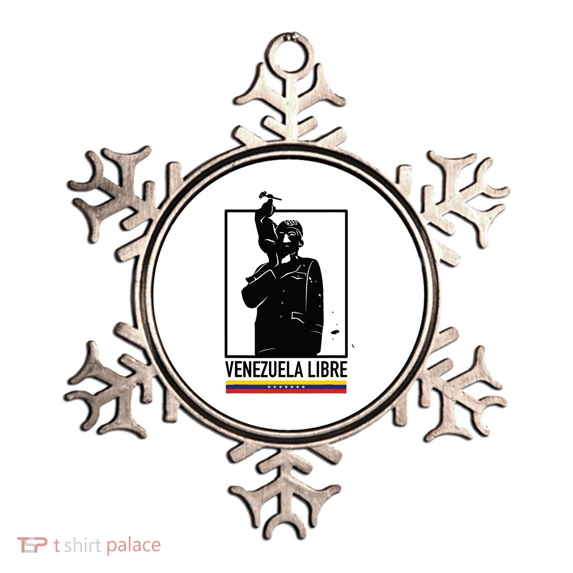 Hasta El Final Abajo Cadenas Venezuela Libre Ornament