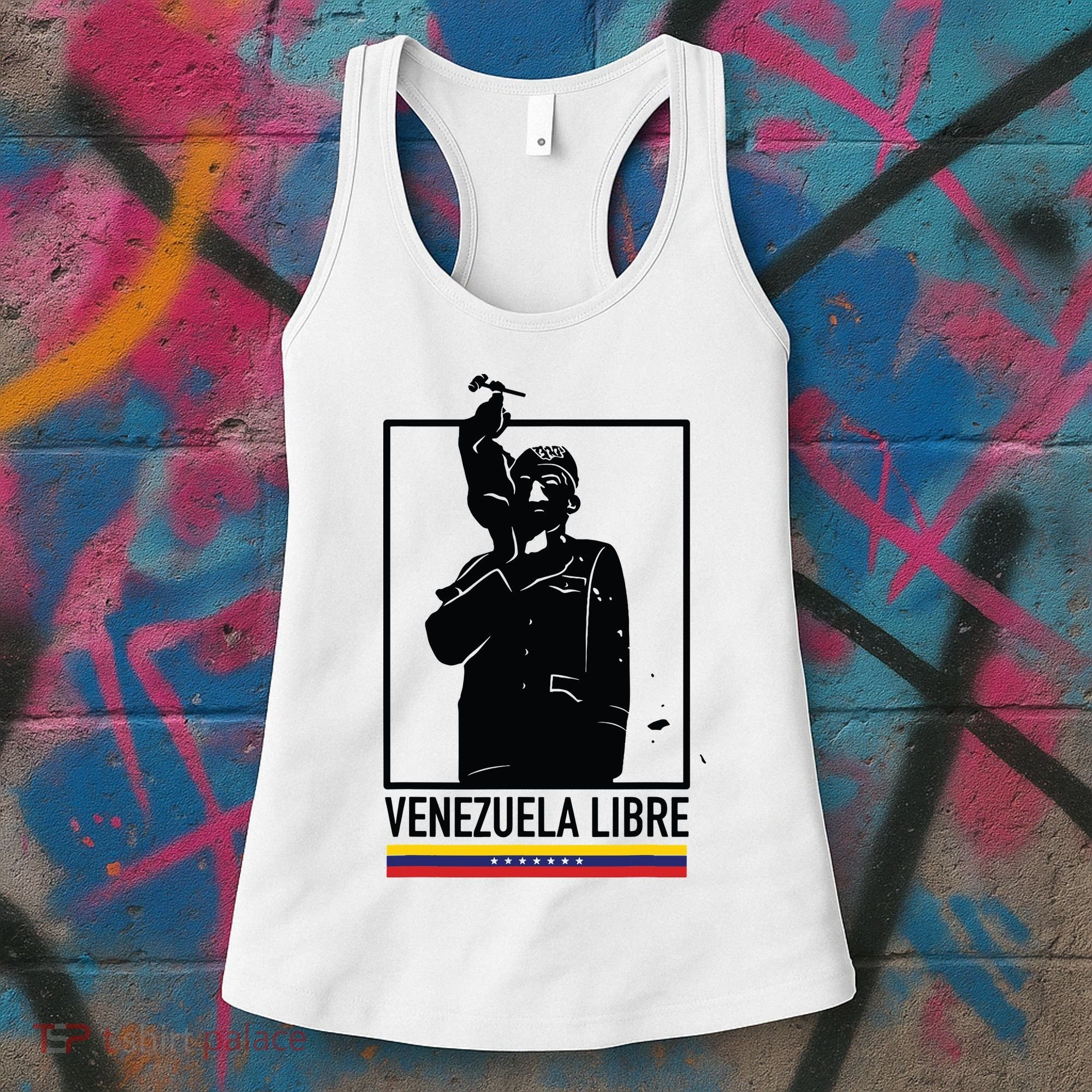 Hasta El Final Abajo Cadenas Venezuela Libre Women's Tank Top