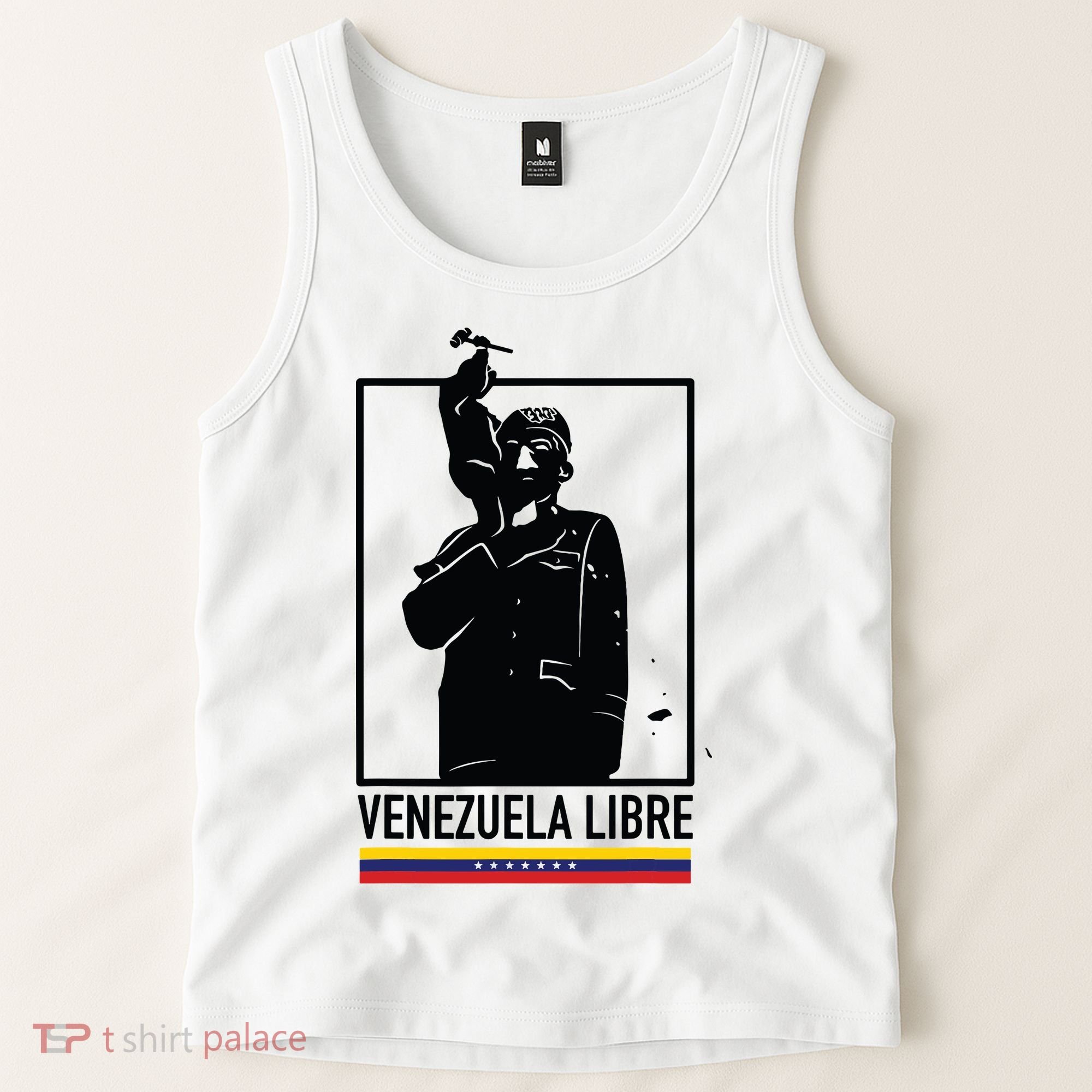 Hasta El Final Abajo Cadenas Venezuela Libre Tank Top