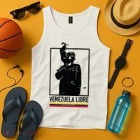 Hasta El Final Abajo Cadenas Venezuela Libre Tank Top thumb 4