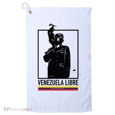 Hasta El Final Abajo Cadenas Venezuela Libre Golf Towel