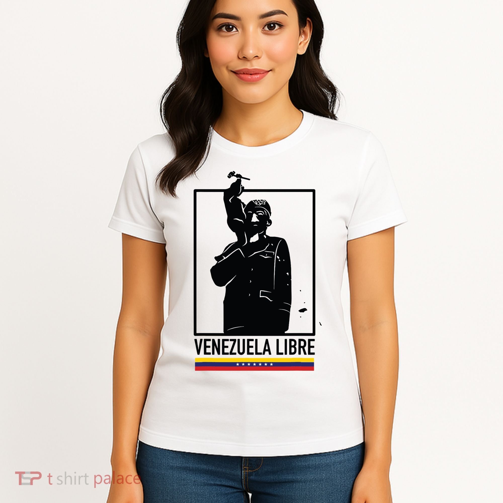 Hasta El Final Abajo Cadenas Venezuela Libre Women's T-Shirt