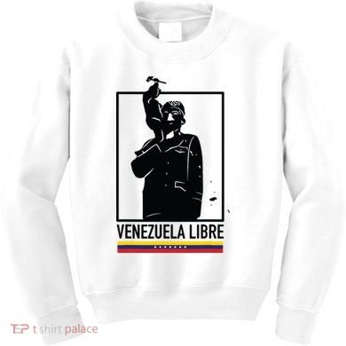 Hasta El Final Abajo Cadenas Venezuela Libre Kids Sweatshirt