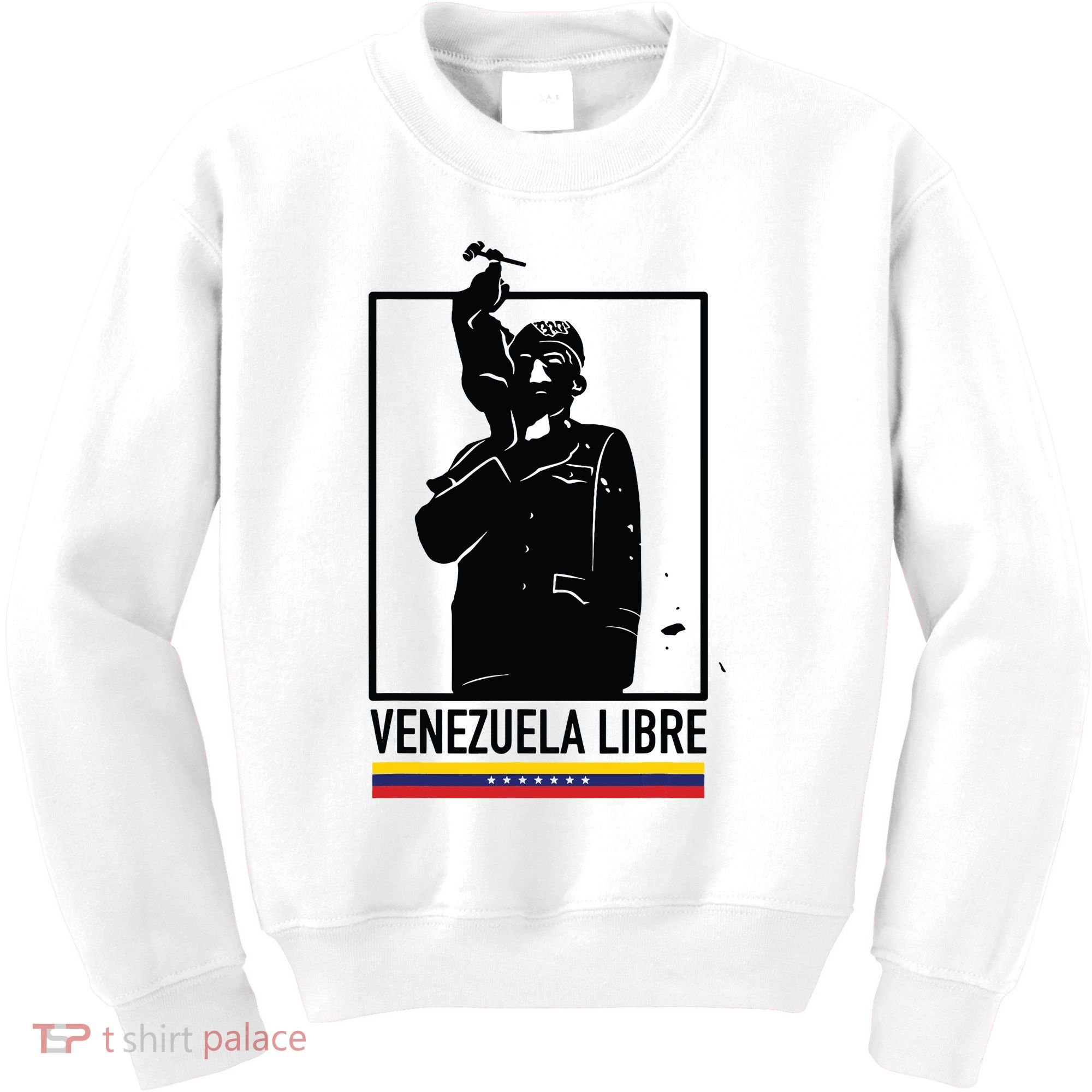 Hasta El Final Abajo Cadenas Venezuela Libre Kids Sweatshirt