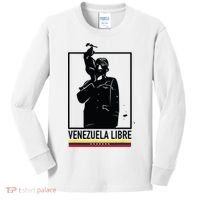 Hasta El Final Abajo Cadenas Venezuela Libre Kids Long Sleeve Shirt thumb 0