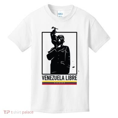 Hasta El Final Abajo Cadenas Venezuela Libre Kids T-Shirt