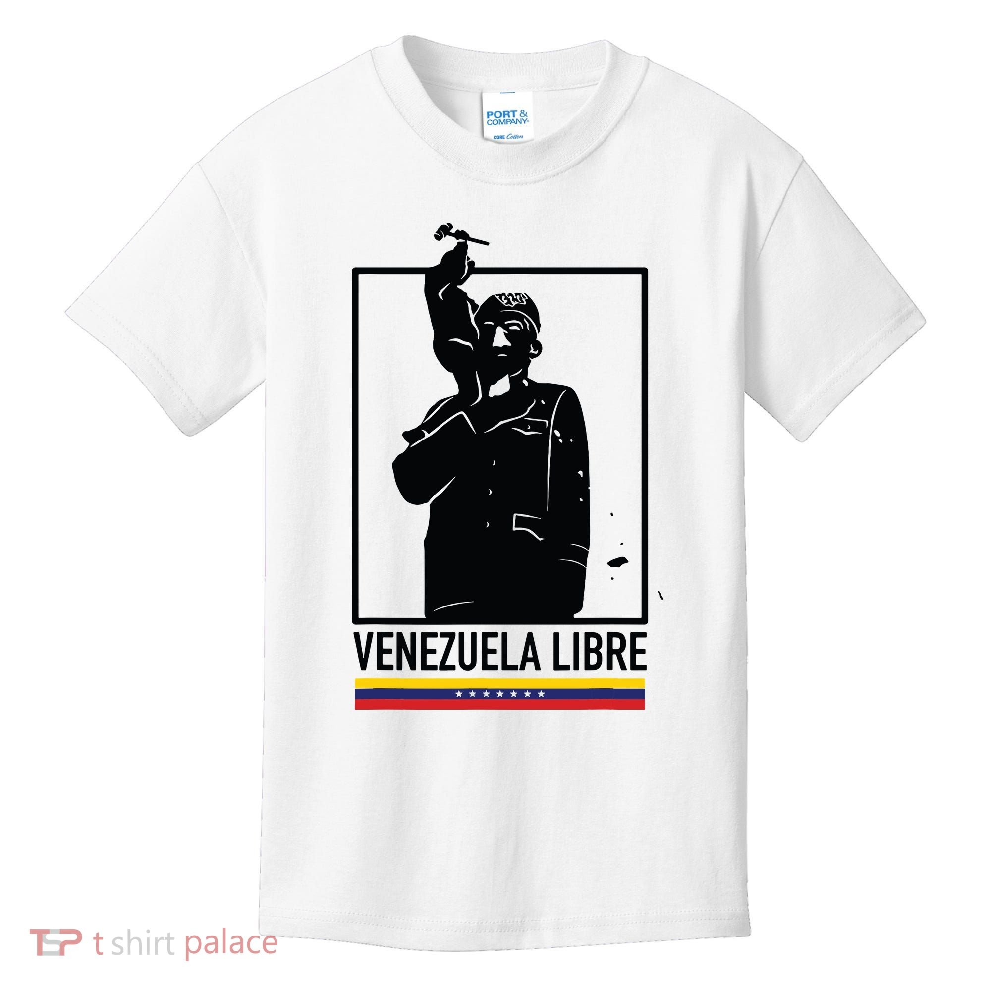 Hasta El Final Abajo Cadenas Venezuela Libre Kids T-Shirt