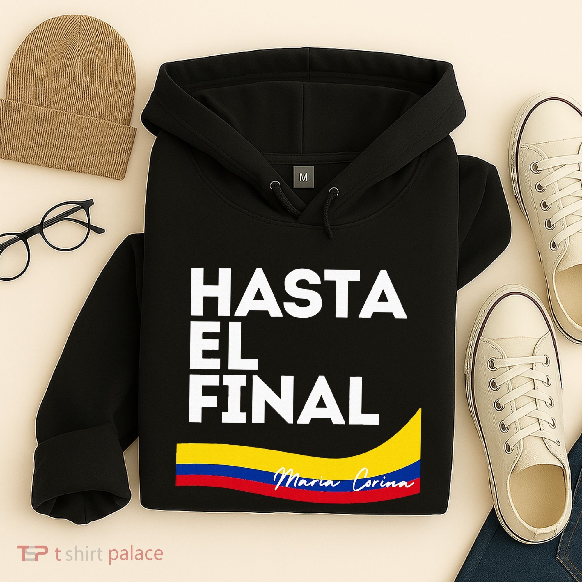 Hasta El Final Maria Corina Venezuela Libre Hoodie
