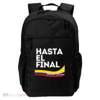 Hasta El Final Maria Corina Venezuela Libre Backpack thumb 0