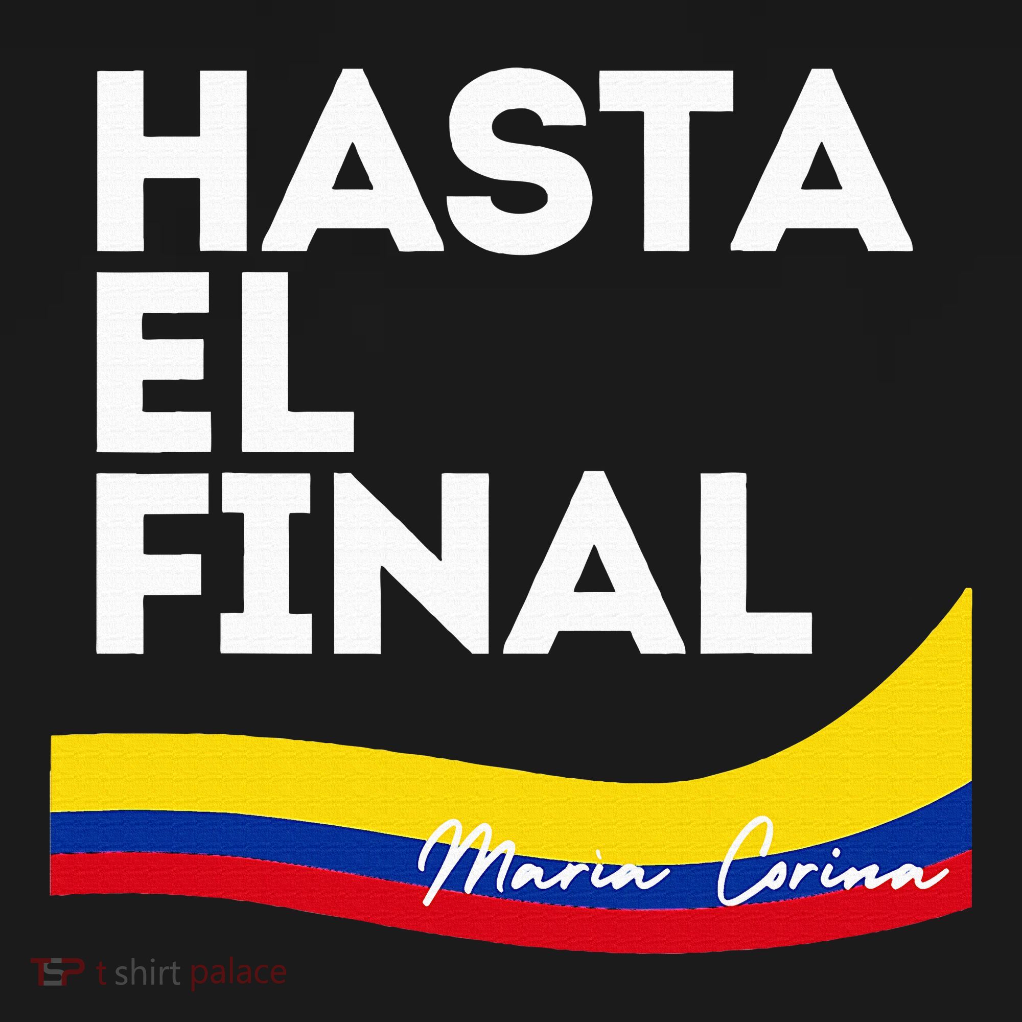Hasta El Final Maria Corina Venezuela Libre Button