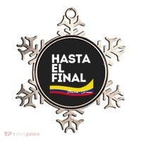 Hasta El Final Maria Corina Venezuela Libre Ornament thumb 0