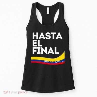 Hasta El Final Maria Corina Venezuela Libre Women's Tank Top