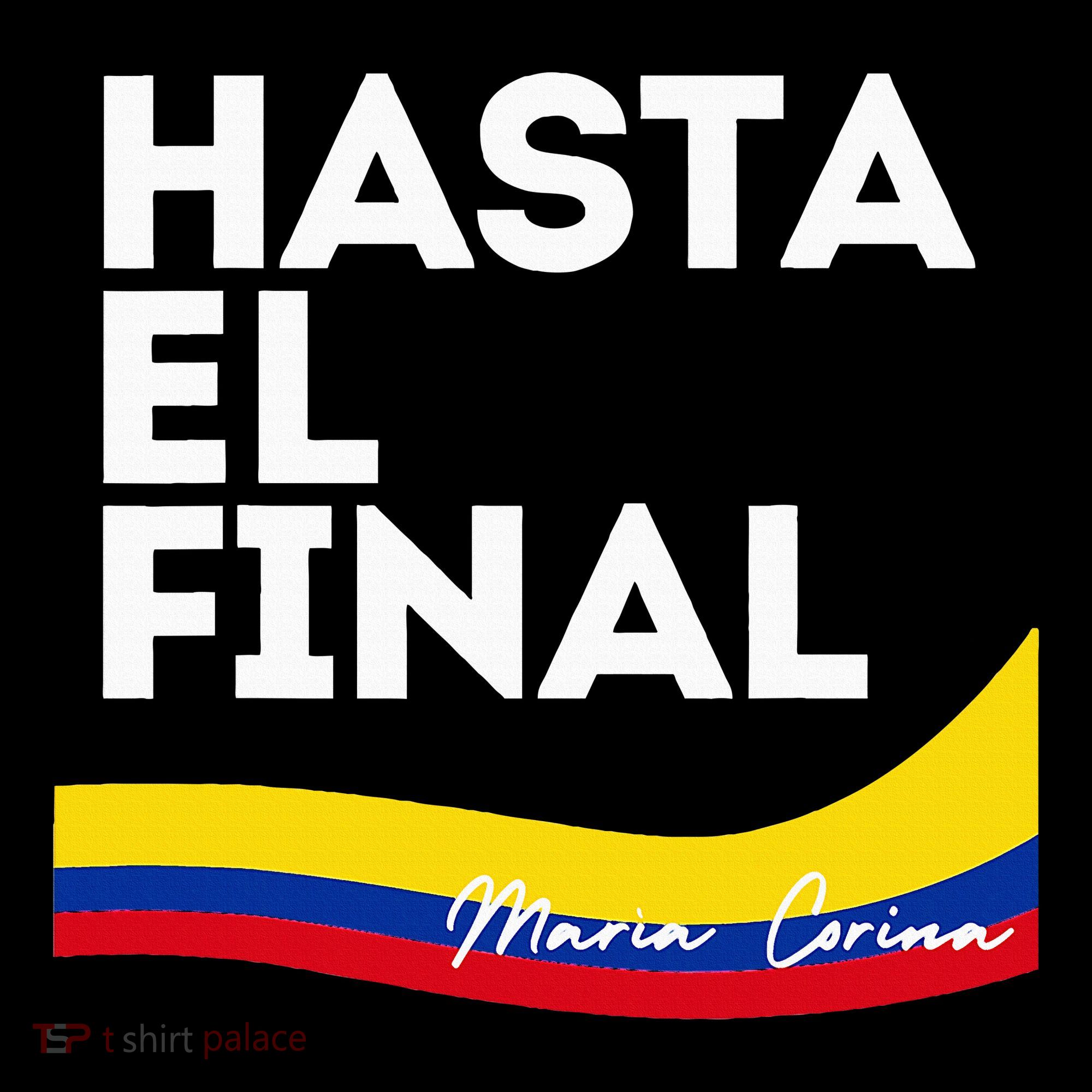 Hasta El Final Maria Corina Venezuela Libre Toddler Hoodie