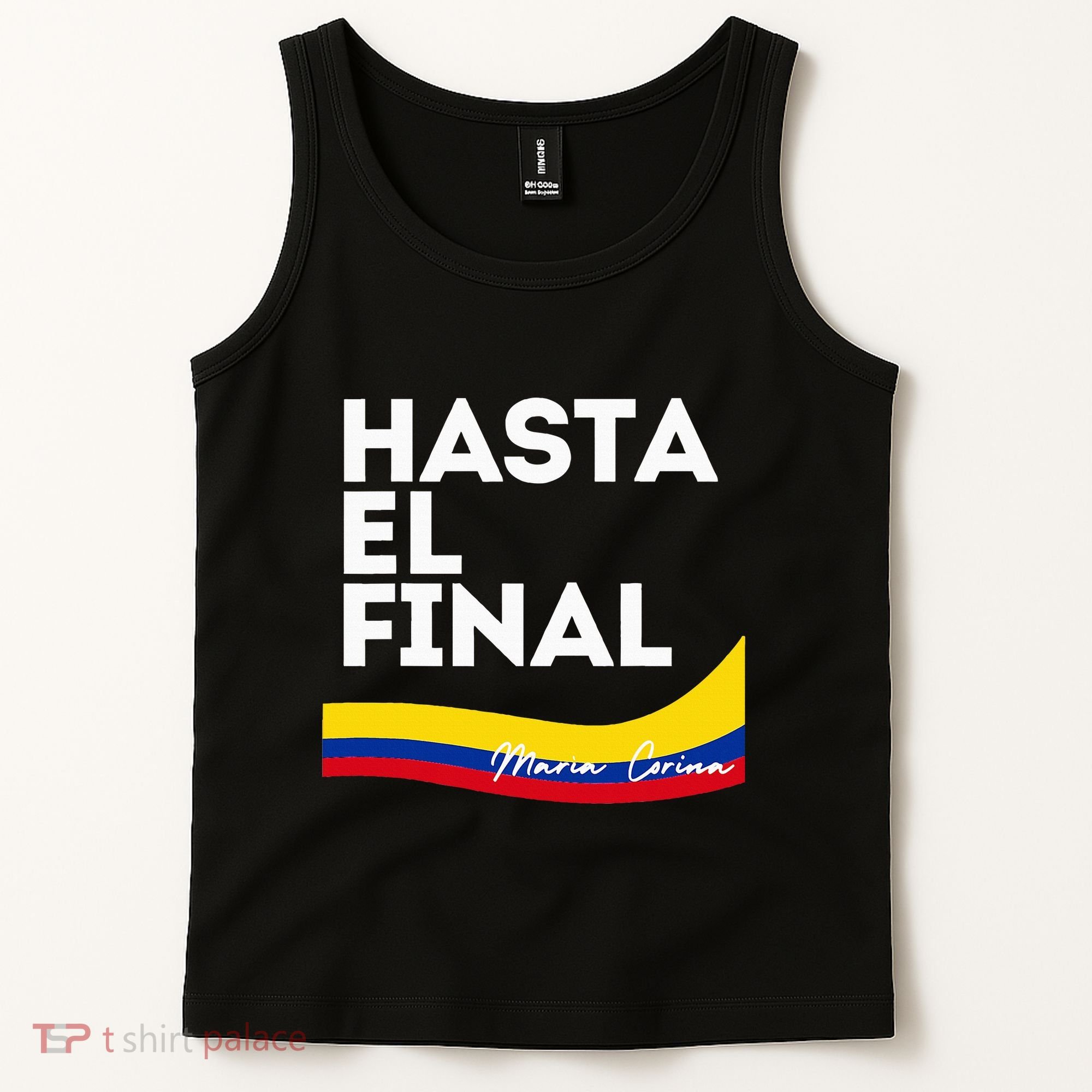 Hasta El Final Maria Corina Venezuela Libre Tank Top