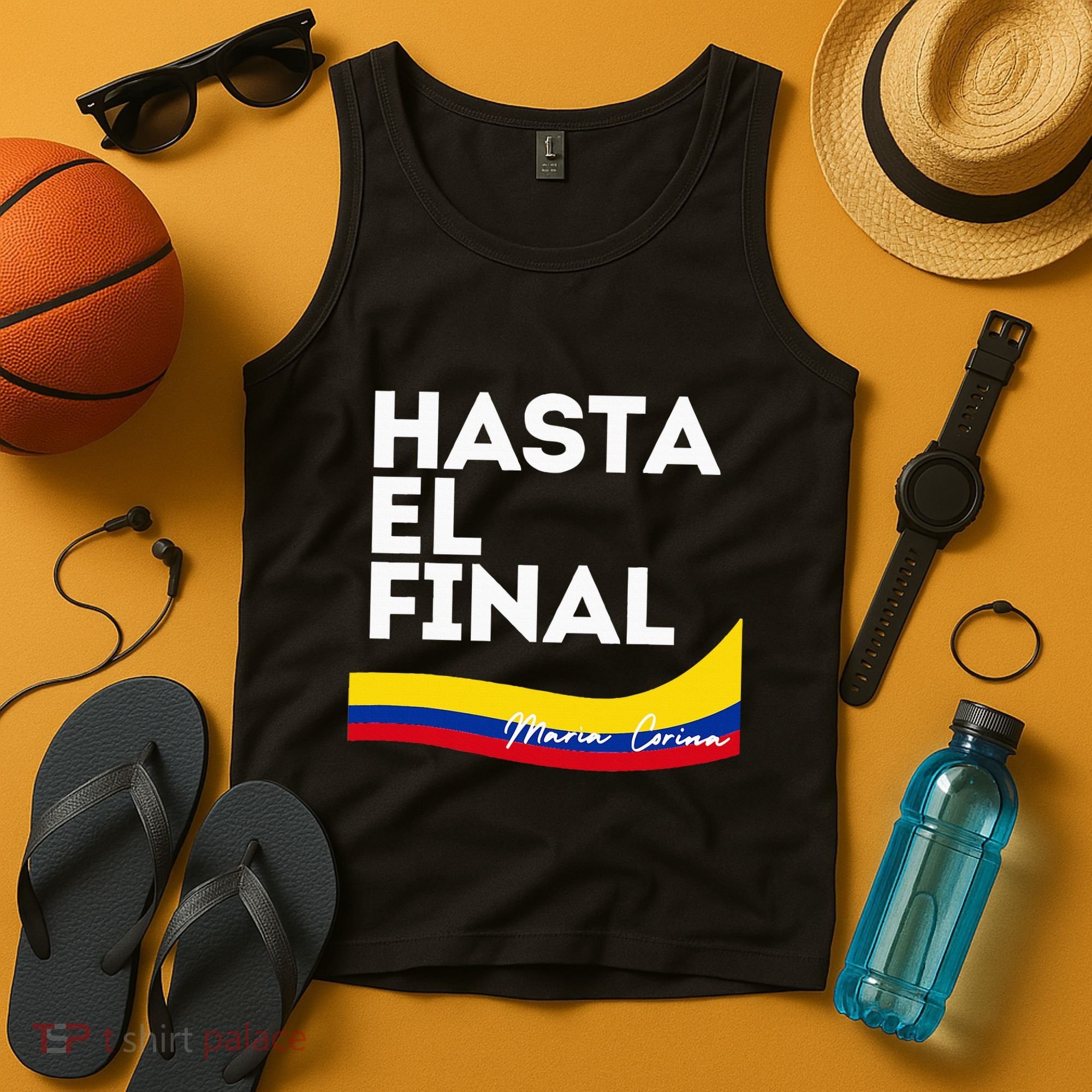 Hasta El Final Maria Corina Venezuela Libre Tank Top