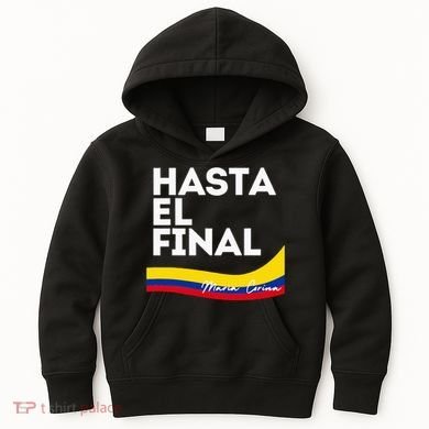 Hasta El Final Maria Corina Venezuela Libre Kids Hoodie
