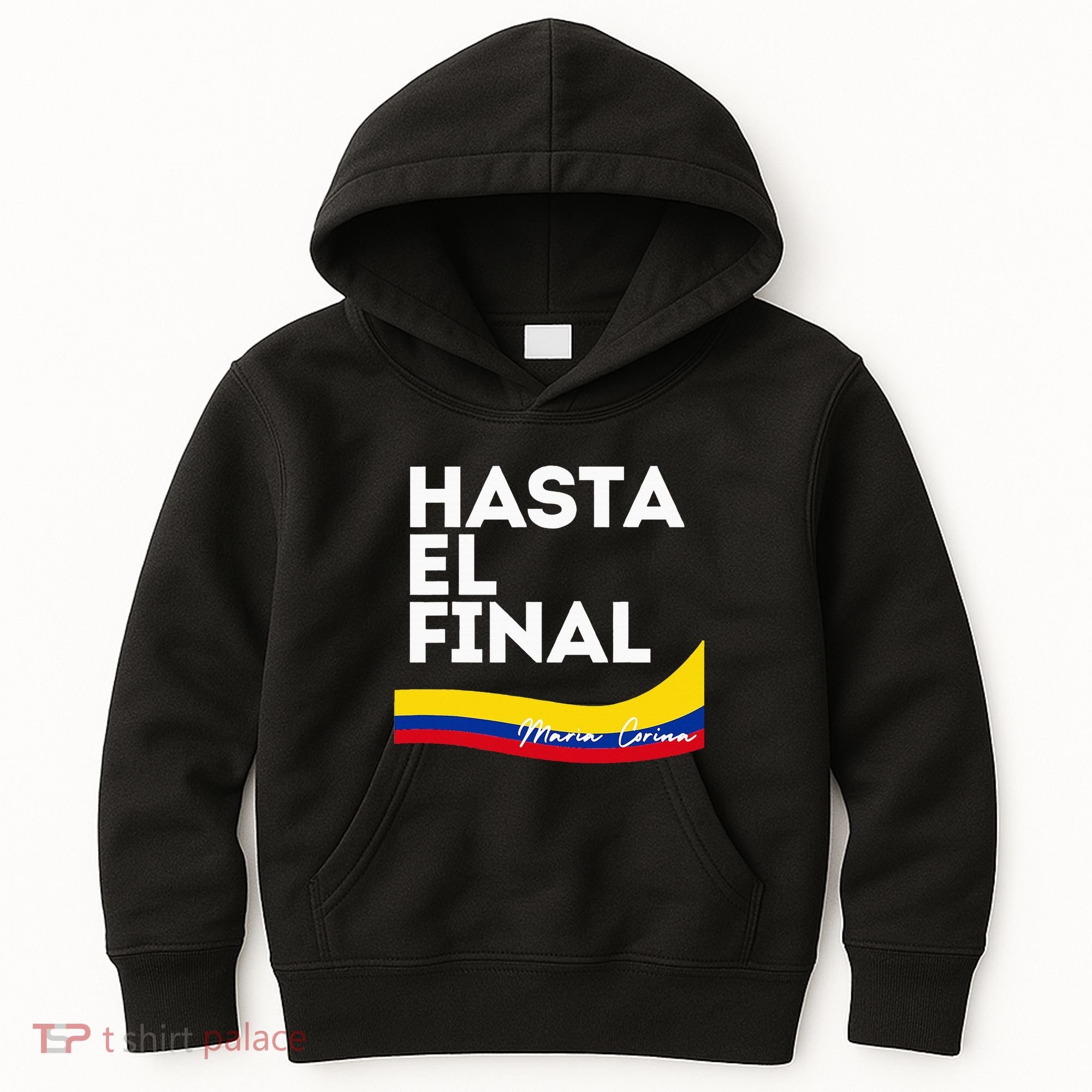 Hasta El Final Maria Corina Venezuela Libre Kids Hoodie