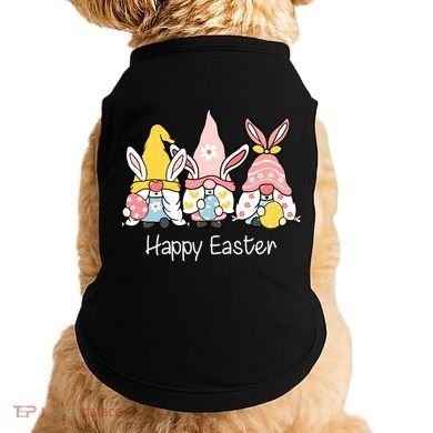 Happy Easter Gnome Holiday Cute Gift Doggie Tank