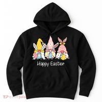 Happy Easter Gnome Holiday Cute Gift Hoodie thumb 0