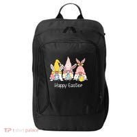 Happy Easter Gnome Holiday Cute Gift City Backpack thumb 0