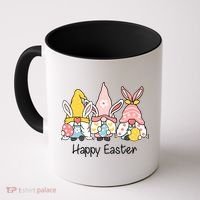 Happy Easter Gnome Holiday Cute Gift Coffee Mug thumb 0