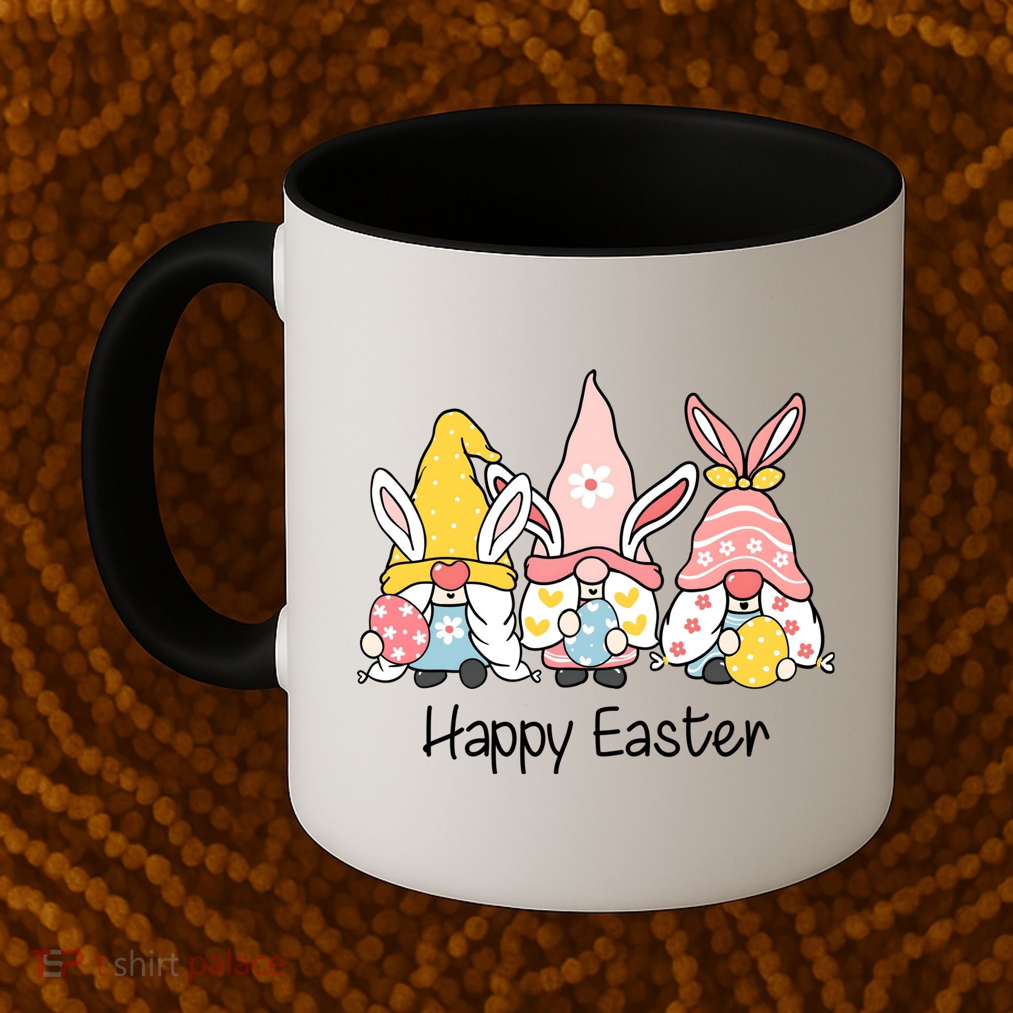 Happy Easter Gnome Holiday Cute Gift Coffee Mug