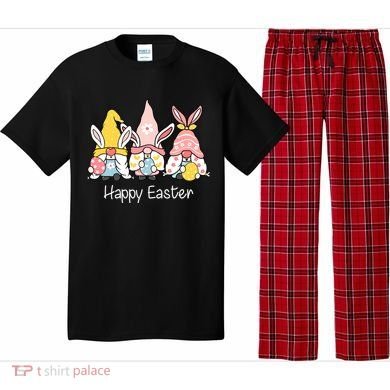 Happy Easter Gnome Holiday Cute Gift Pajama Set