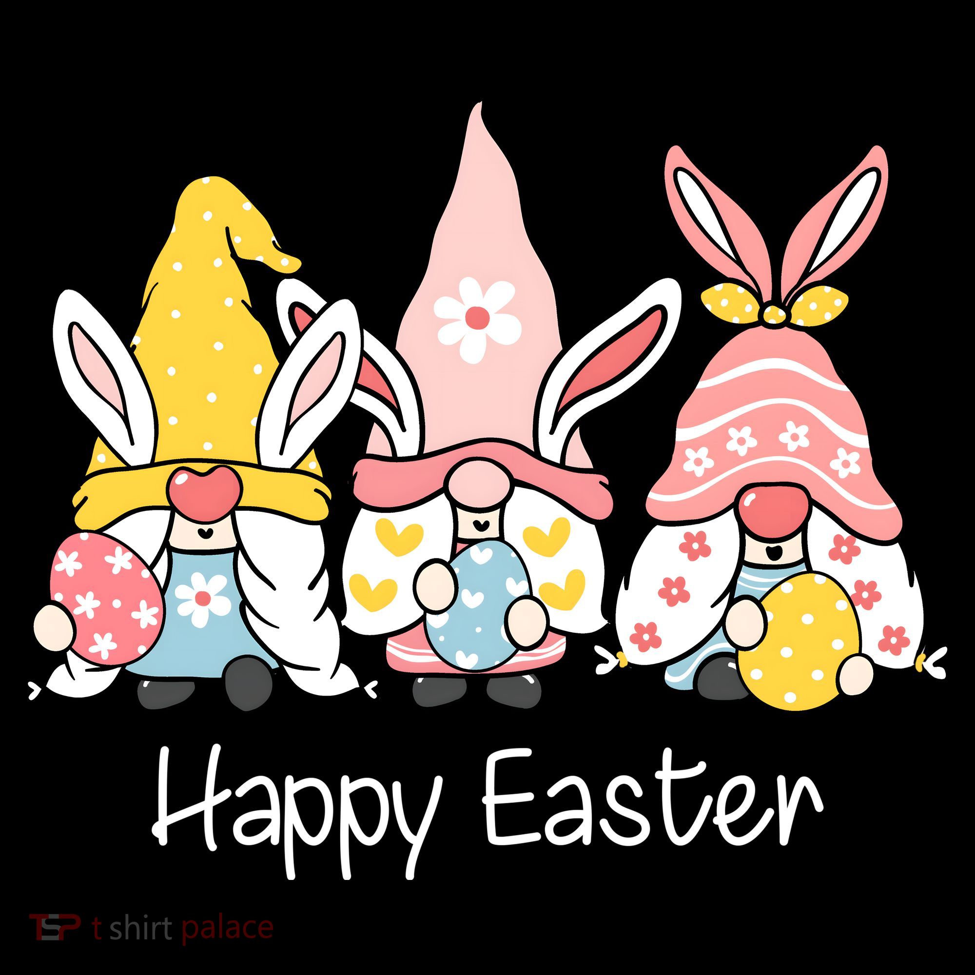 Happy Easter Gnome Holiday Cute Gift Women's Hoodie